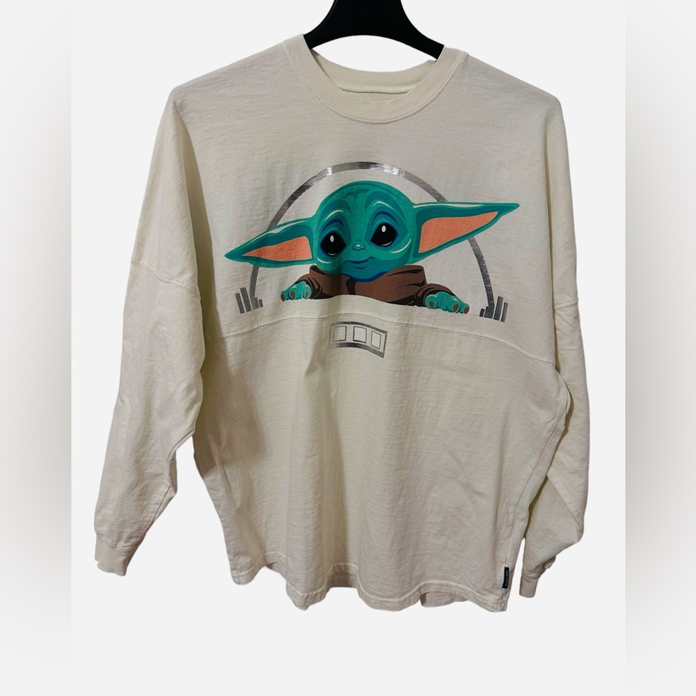 Disney Star Wars Size LargeThe Mandalorian Baby Yoda Grogu Cotton Spirit Jersey